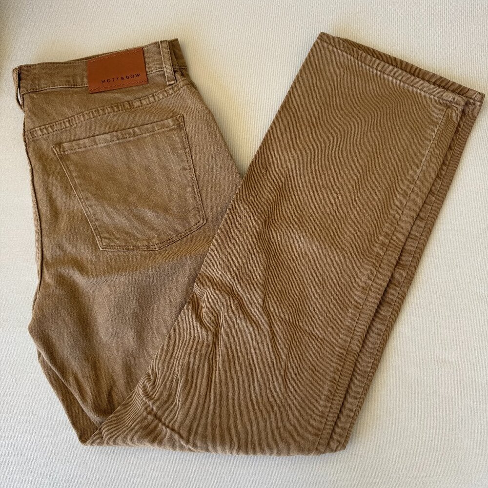 Mott & Bow Straight Mercer Jean 34x32